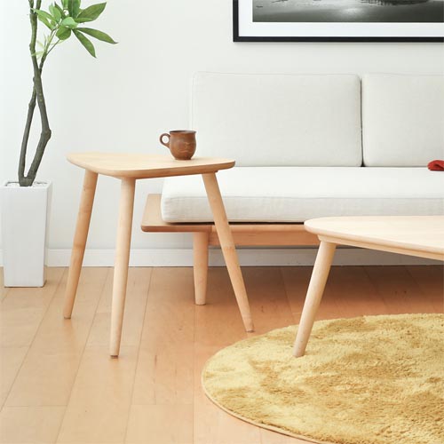 楽天市場】旭川家具 cosine コサイン Trico トリコ サイドテーブル