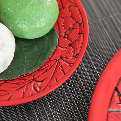 楽天市場】村上木彫堆朱 藤井漆工 銘々皿 伝統工芸品 プレート