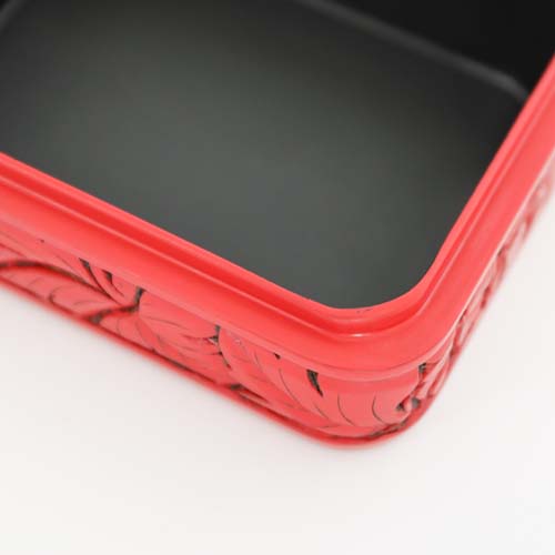 楽天市場】村上木彫堆朱 藤井漆工 小箱 伝統工芸品 小物入れ