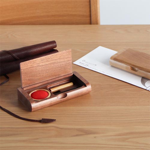 楽天市場】旭川クラフト sasaki ササキ工芸 一枚フタ印鑑ケース 国産