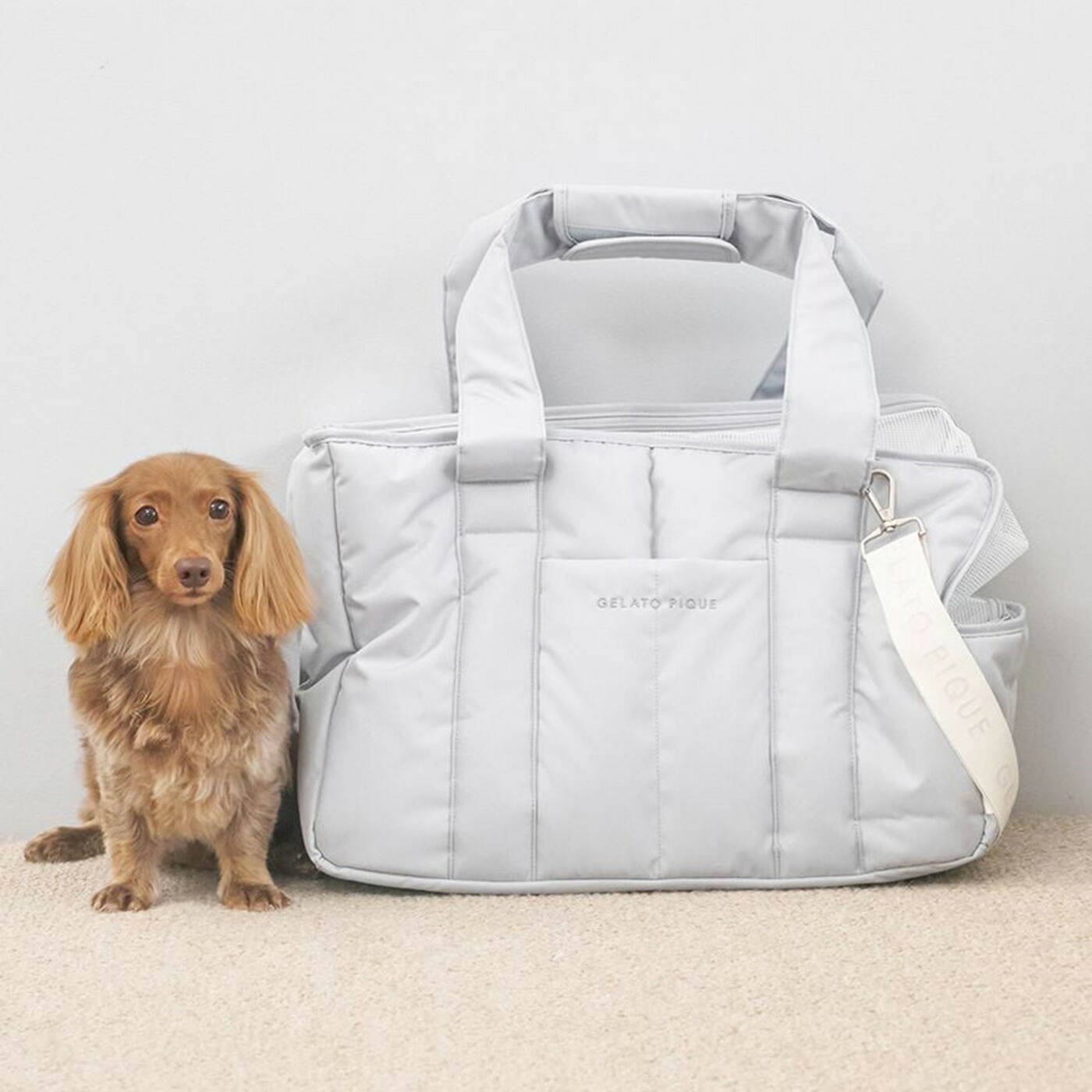 ジェラートピケ/ペットキャリーバッグ gelato pique ジェラートピケ