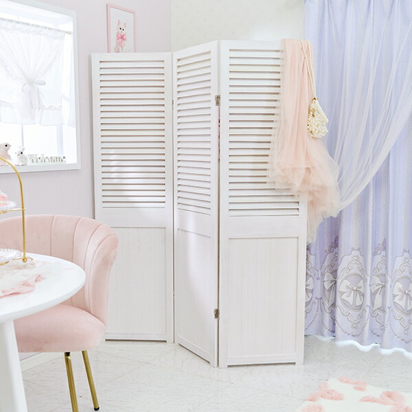 3連ルーバーパーテーション 高さ148cm パーテーション-MS-ルーバー 40