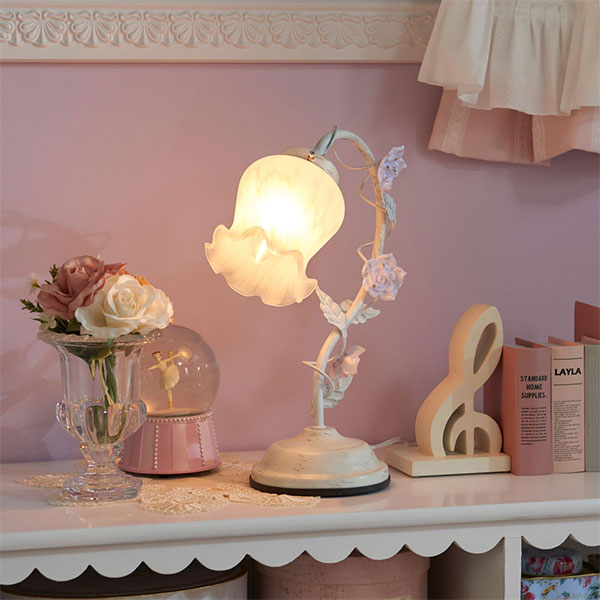 楽天市場】フラワースタンドライト 1灯 タッチセンサー式 3段階 調光