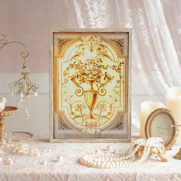 楽天市場】LEDライト付きアートフレーム（フラワー）｜姫系 かわいい