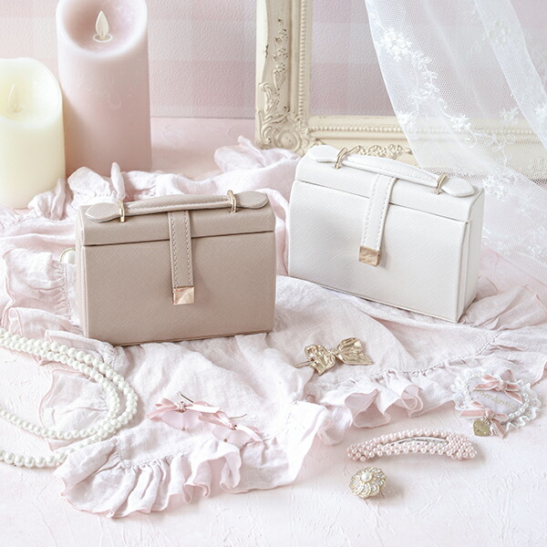 楽天市場】【P5倍！4日20時-10日】アクセサリーボックス/バッグ型｜姫