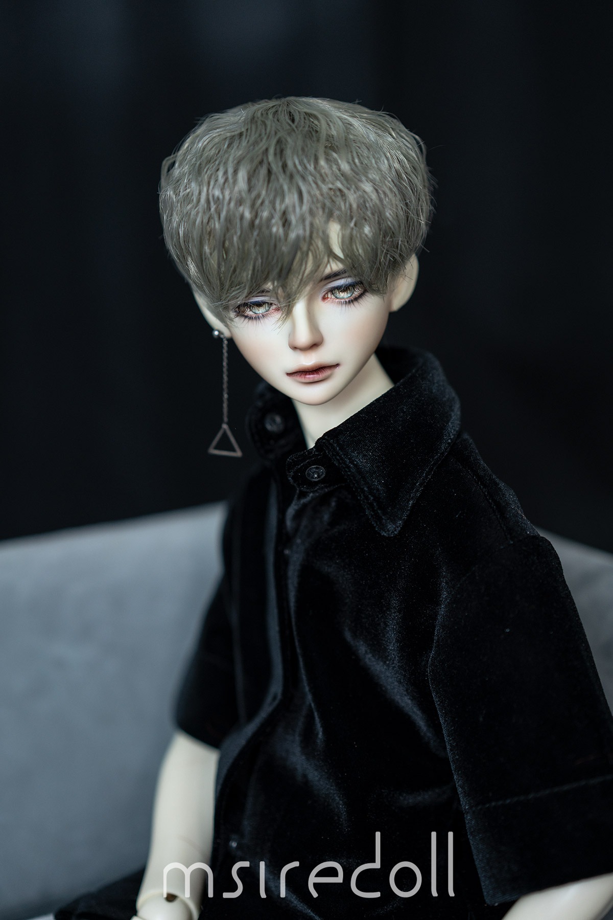 zaki BJD 1/3 人形 ドール ウィッグ カツラ 全3色！BJD 1/3 造型 ヘア