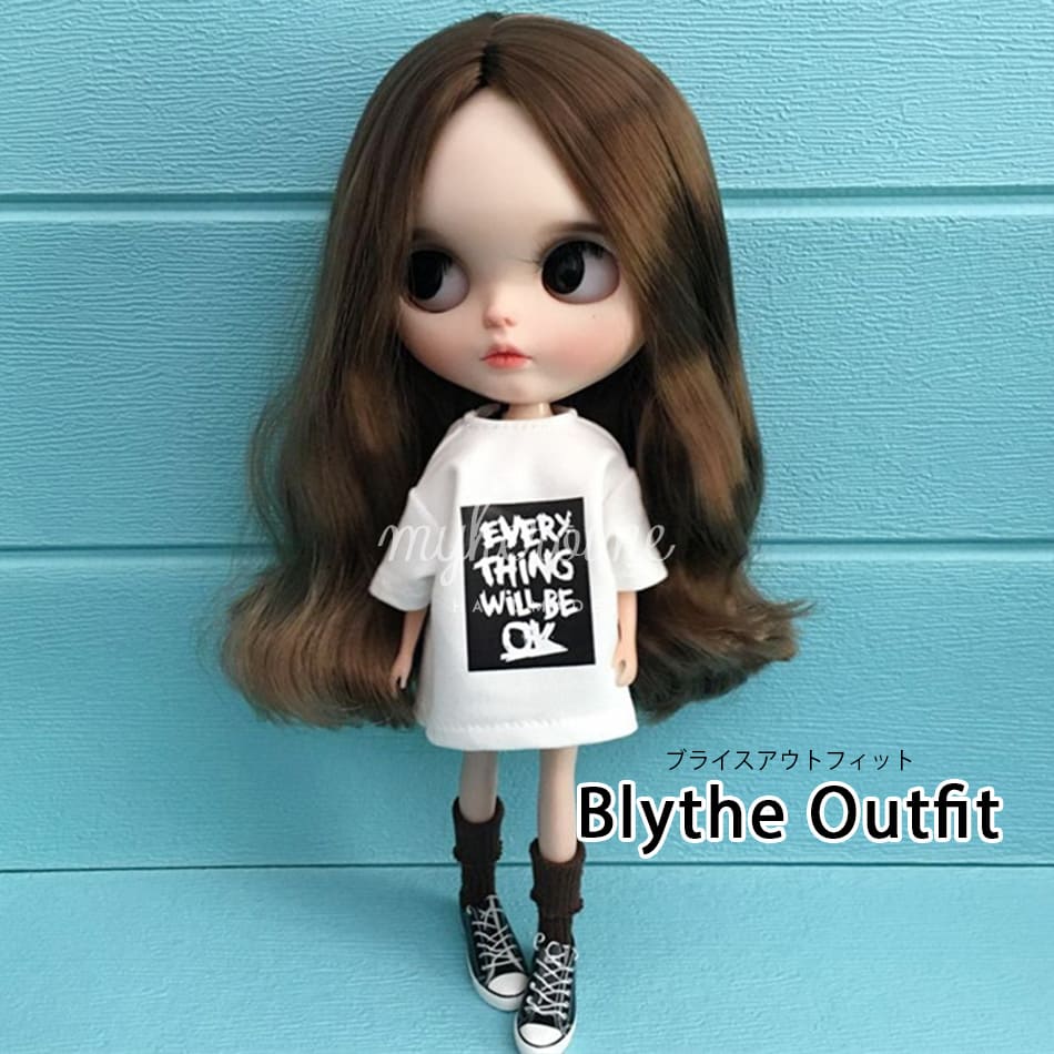 le momo＊ 作家様新作 ネオブライス アウトフィット Blythe カジュアル