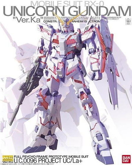 楽天市場】1/100 MGEX ユニコーンガンダム Ver.Kaの通販