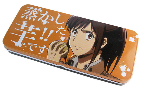 進撃の巨人 巻物 木製収納ケース付き 進撃の巨人 巻物 木製収納ケース付き