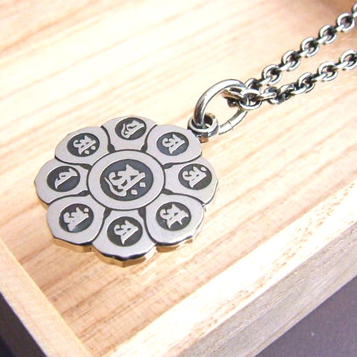 B4898 創価学会 ネックレス 曼荼羅 B4898 創価学会 ネックレス 曼荼羅