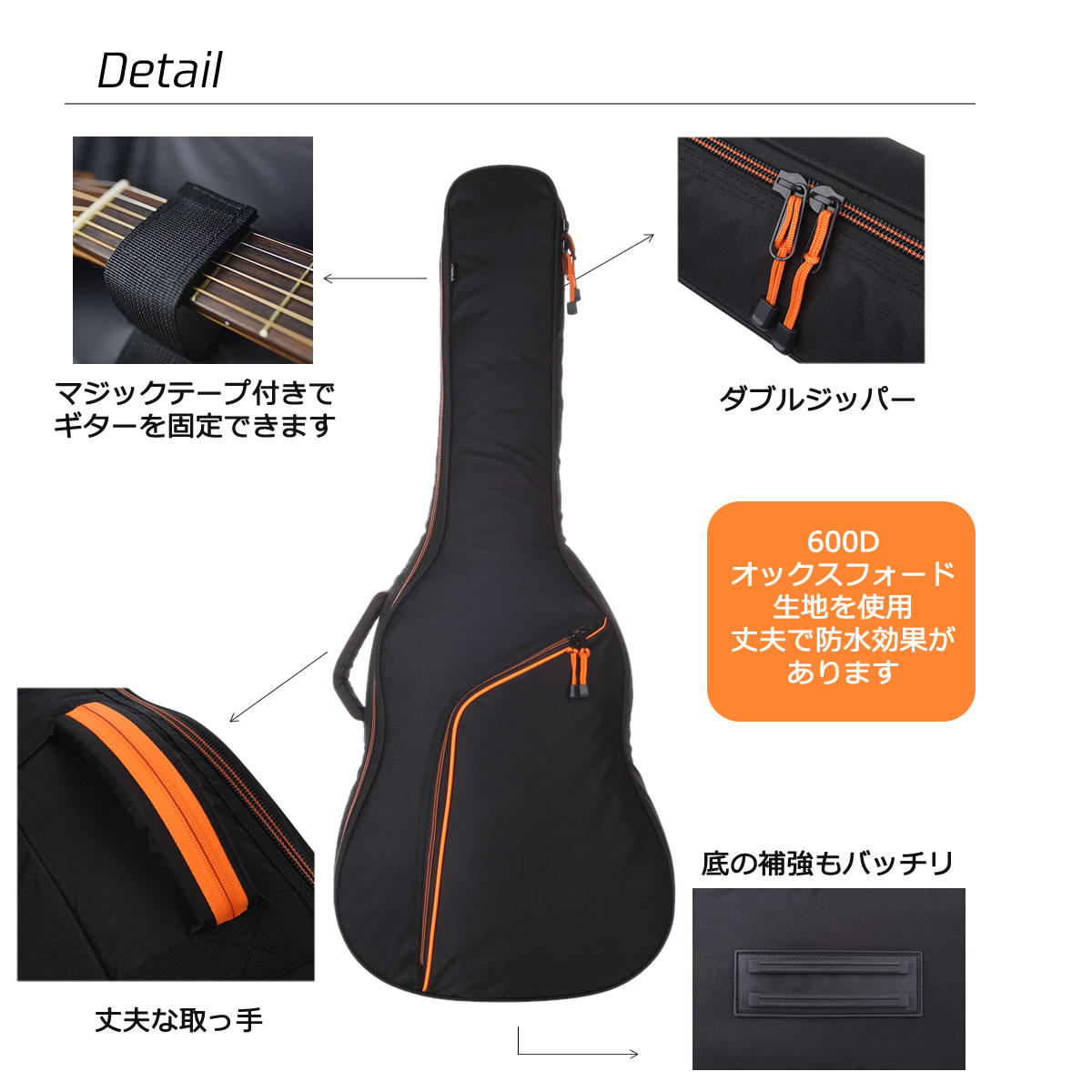 Nagi Guitars shiro アコースティックギター ケースおまけ付き Nagi