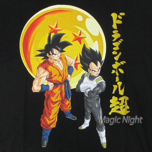 楽天市場】ドラゴンボール超 Tシャツ 悟空＆ベジータ【USA版 Dragon