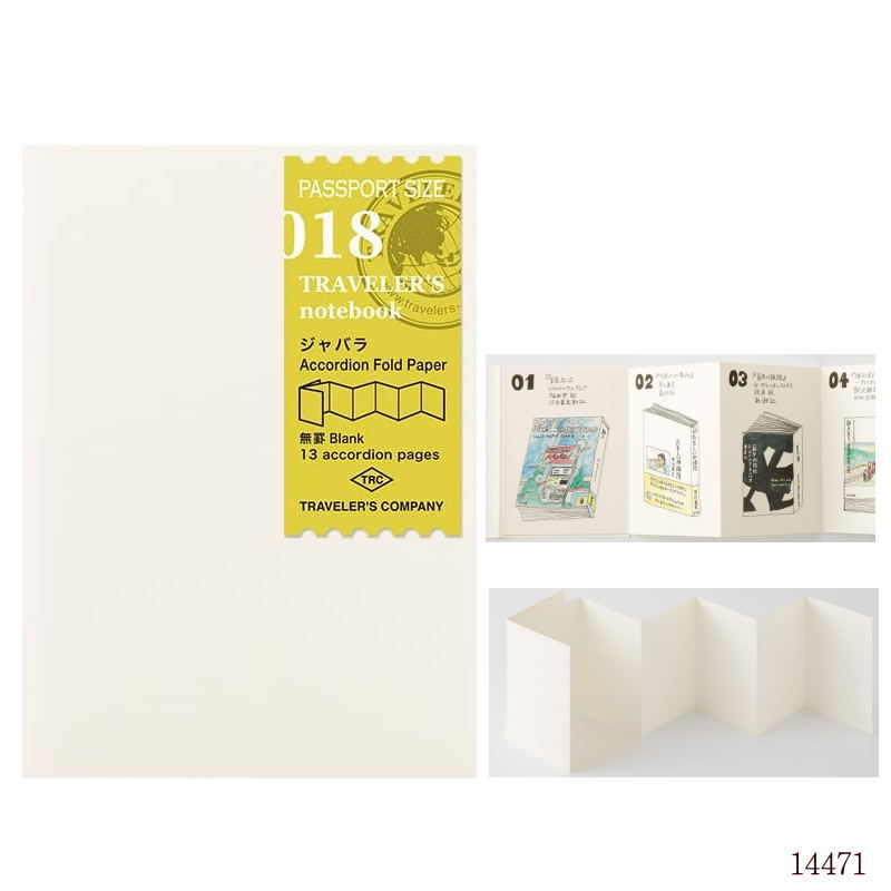 楽天市場】トラベラーズノート リフィル パスポートサイズ 018