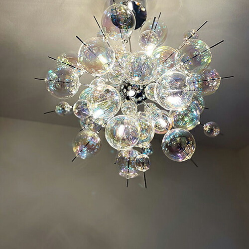 楽天市場】バブルシャンデリアオーロラ BALLON (バロン)照明 おしゃれ