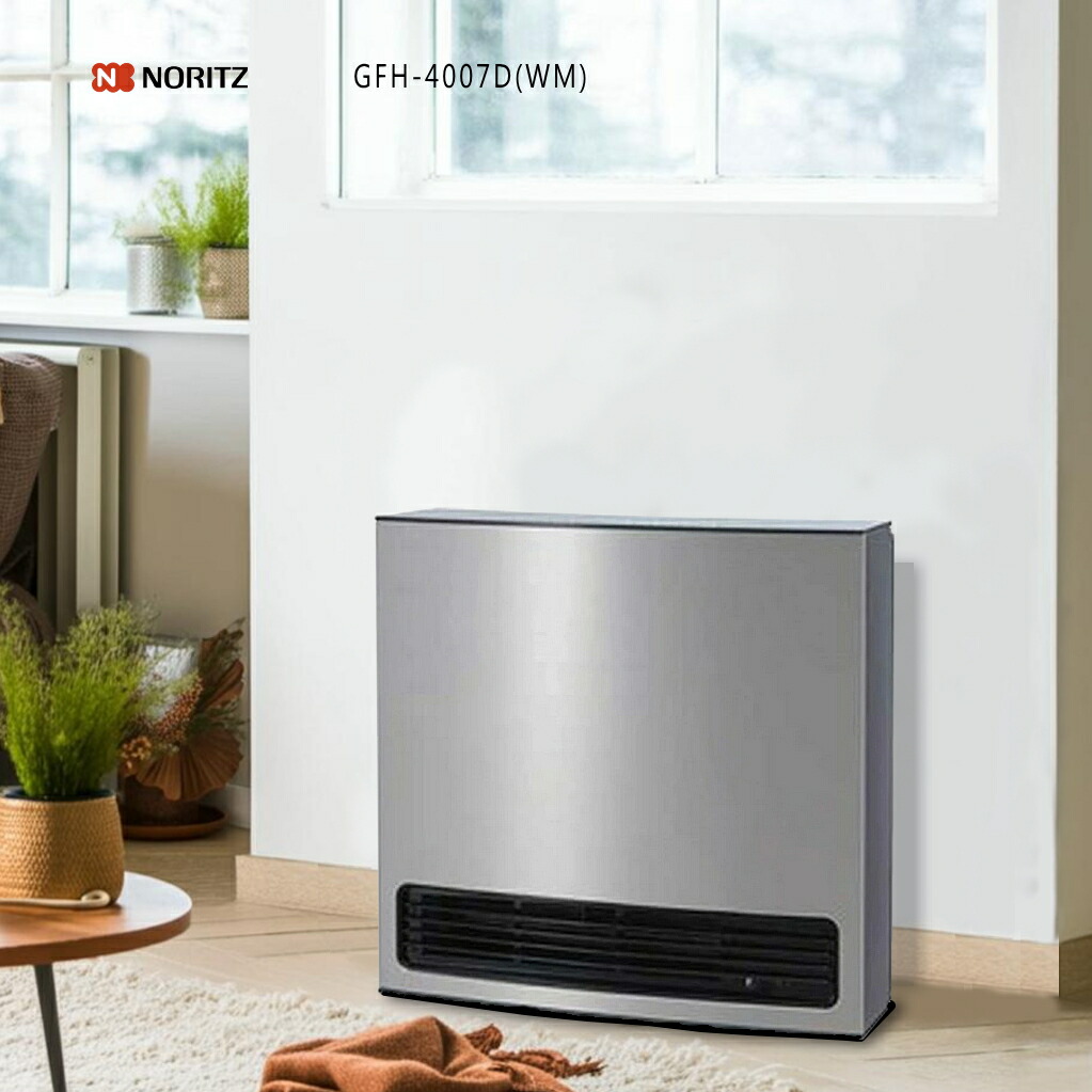楽天市場】ノーリツ ガスファンヒーター gfh－4005sの通販