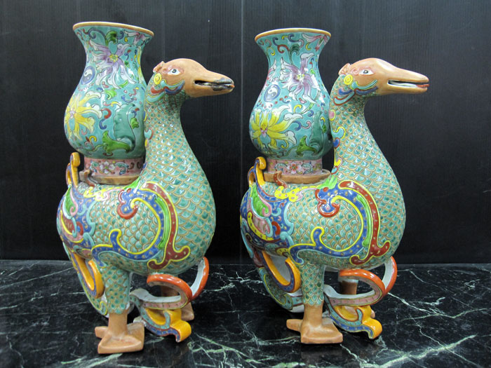 宋汝窯 龍紋 賞瓶 景徳鎮 花瓶 陶磁器 装飾品 工芸品 美術品 置物