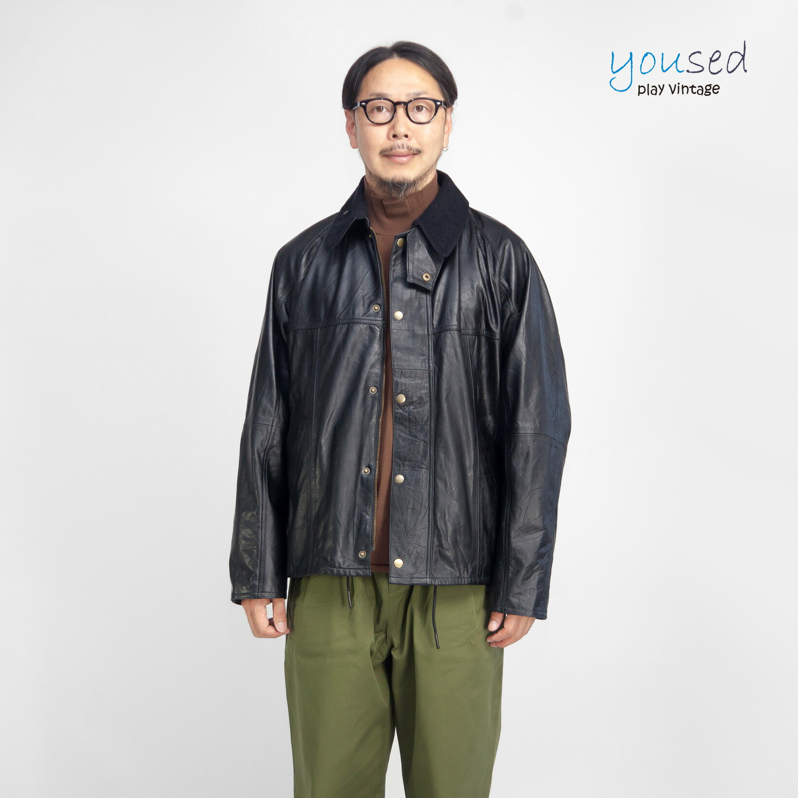 楽天市場】YOUSED ユーズド オールレザードライバーズジャケット 本革