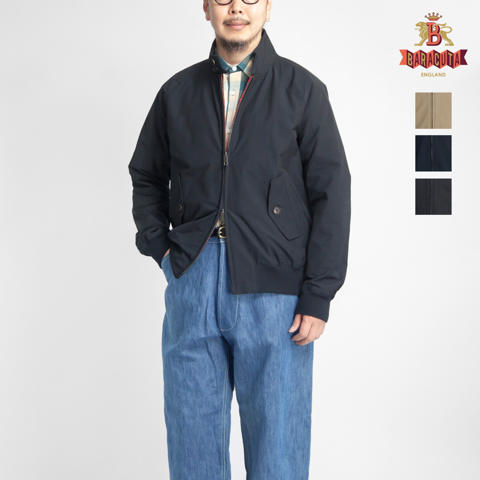 楽天市場】BARACUTA バラクータ G9 クラシック ハリントンジャケット