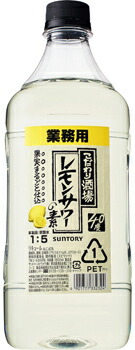 楽天市場】サントリー こだわり酒場のレモンサワーの素 40° 1800ml 6本