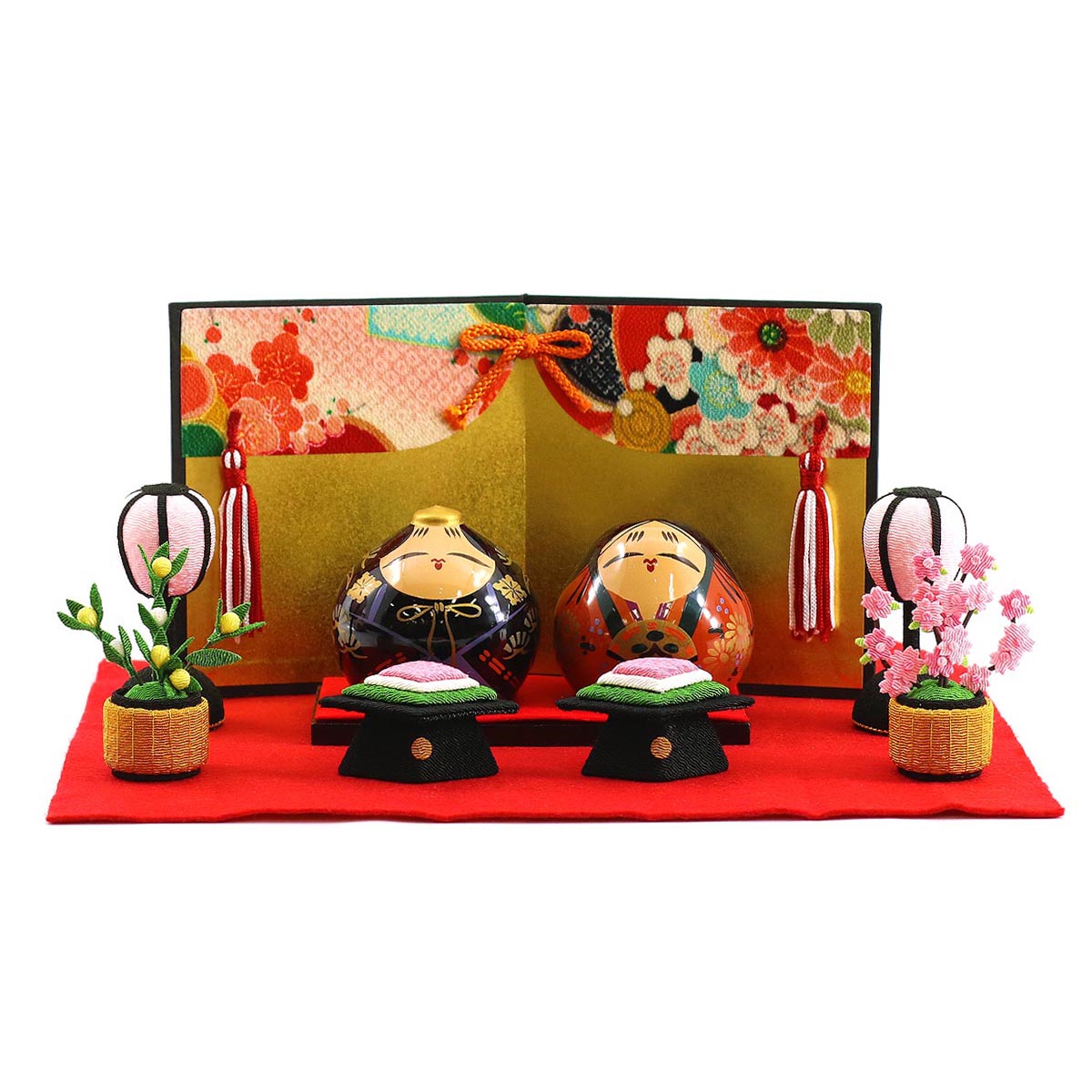 民芸品 雛人形 セット 民芸品雛人形セット