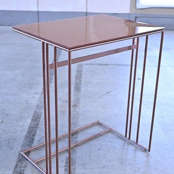 BoConcept Alba サイドテーブル ガラストップ モダンデザイン