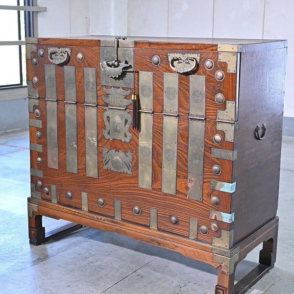 楽天市場】ビンテージ 李朝 韓国 バンダヂ チェスト キャビネット