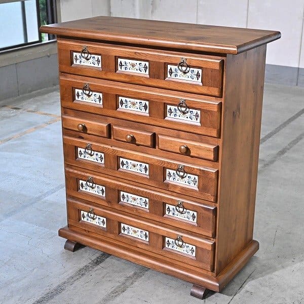 アクタス バレンシア家具シリーズ スペイン家具 タイル チェスト