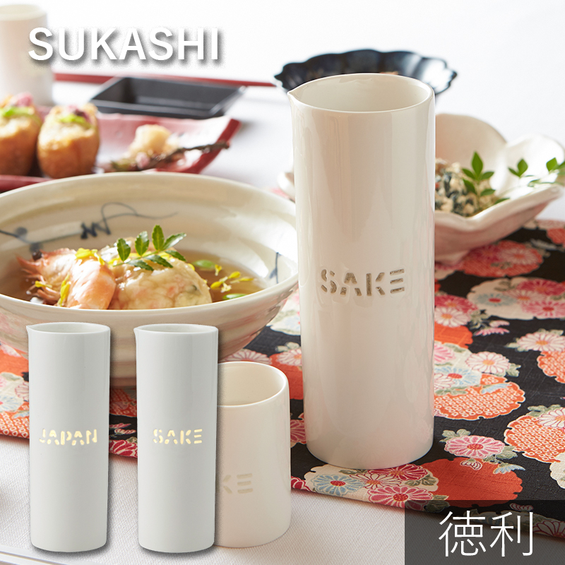 楽天市場】TAMAKI 透かし 徳利 JAPAN SAKE 255mlうつわ おしゃれ