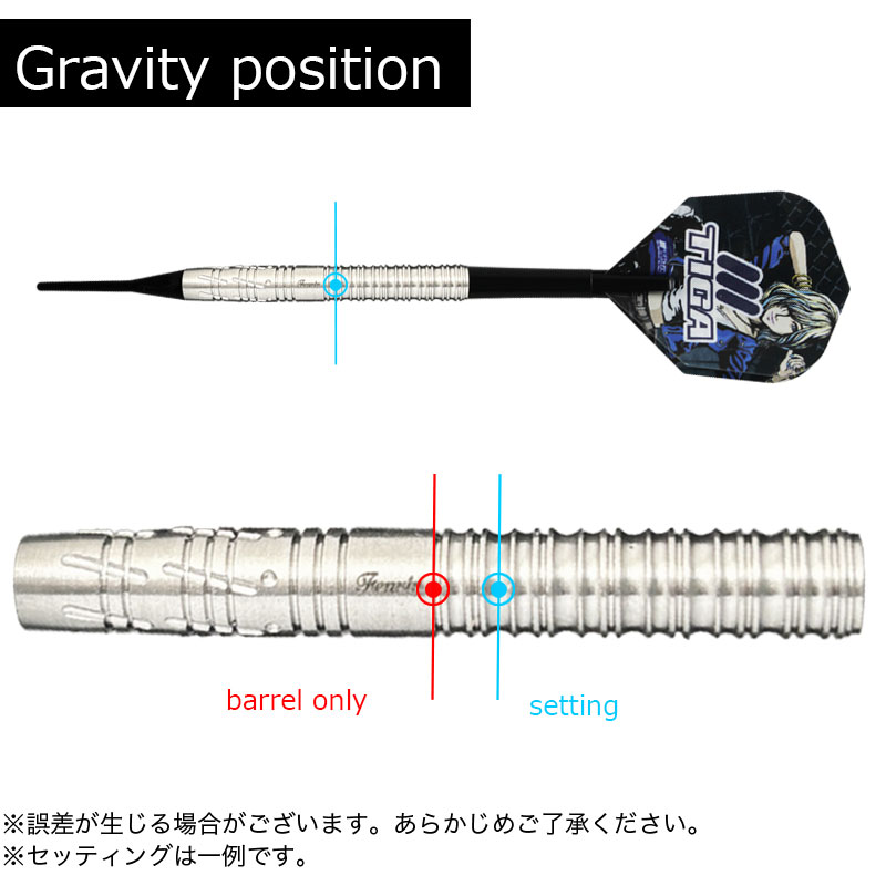 楽天市場】ダーツ バレル フェンリル2 ティガ TIGA Fenrir2 ダーツ