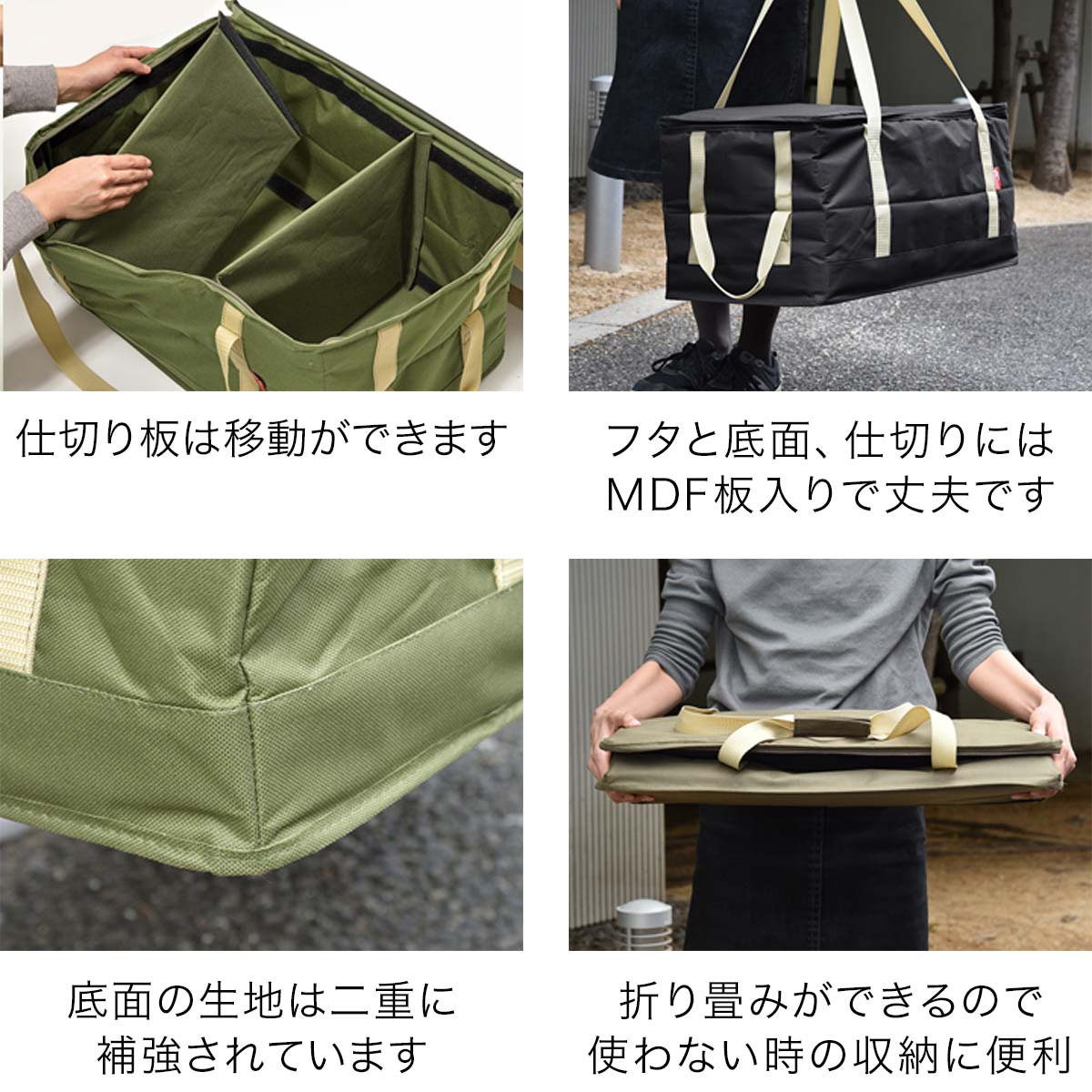 楽天市場】【楽天1位】アウトドア ツールボックス Lサイズ 63L バッグ