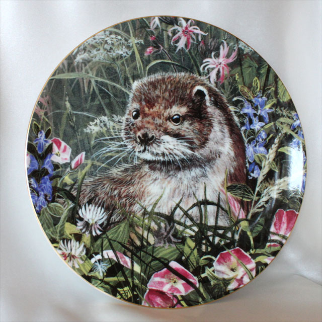 希少☆ウェッジウッド製 鳴き鳥シリーズ飾り皿 希少☆ウェッジウッド製