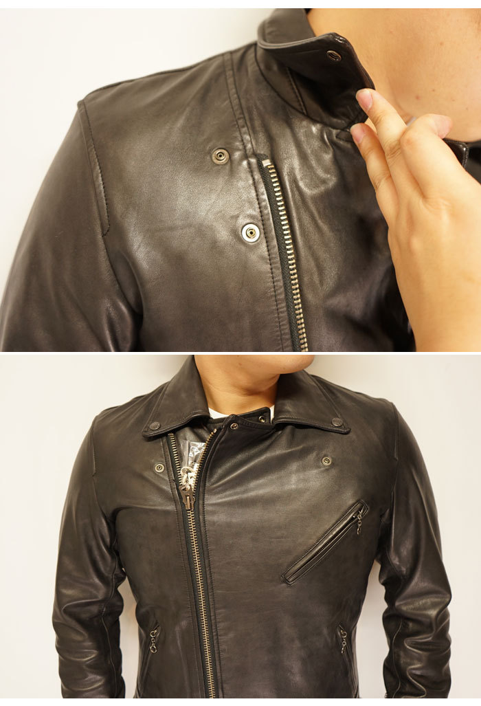 楽天市場】AVIREX アヴィレックス レザー ジャケット ダブル