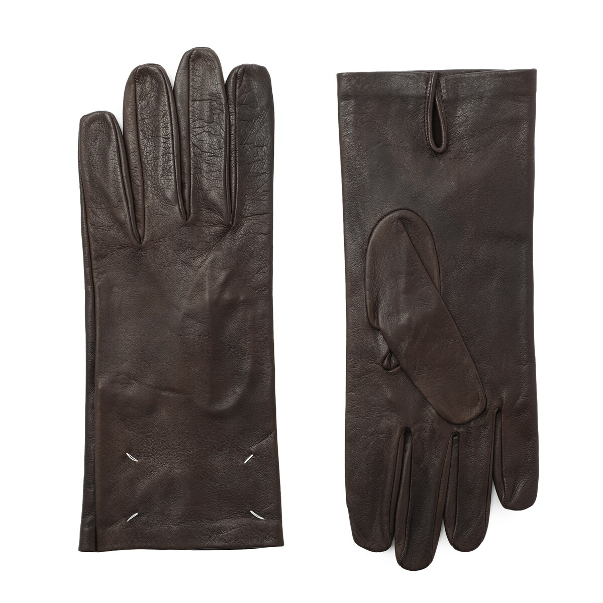楽天市場】メゾンマルジェラ Maison Margiela レザー グローブ 手袋