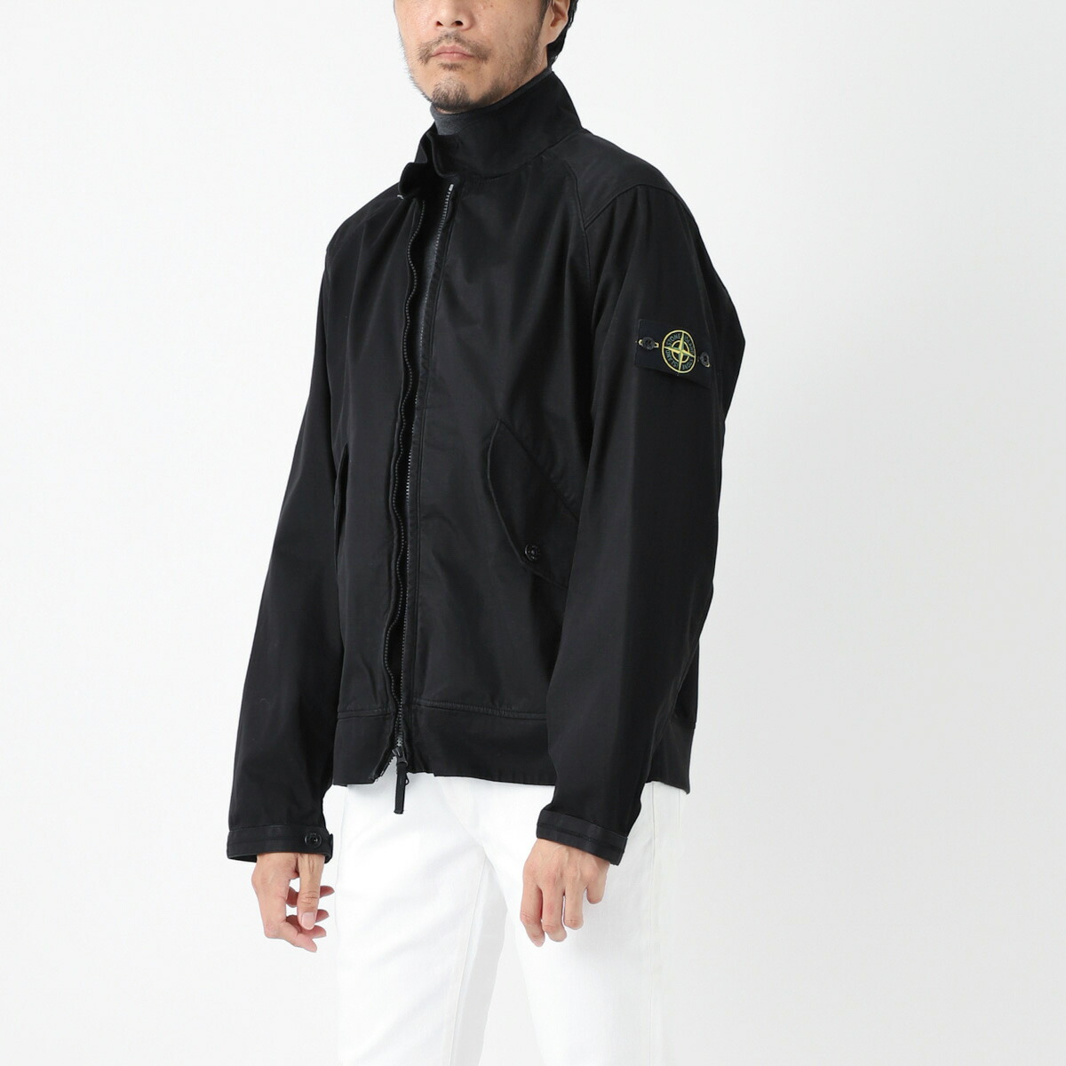 楽天市場】ストーンアイランド STONE ISLAND ブルゾン ブラック メンズ
