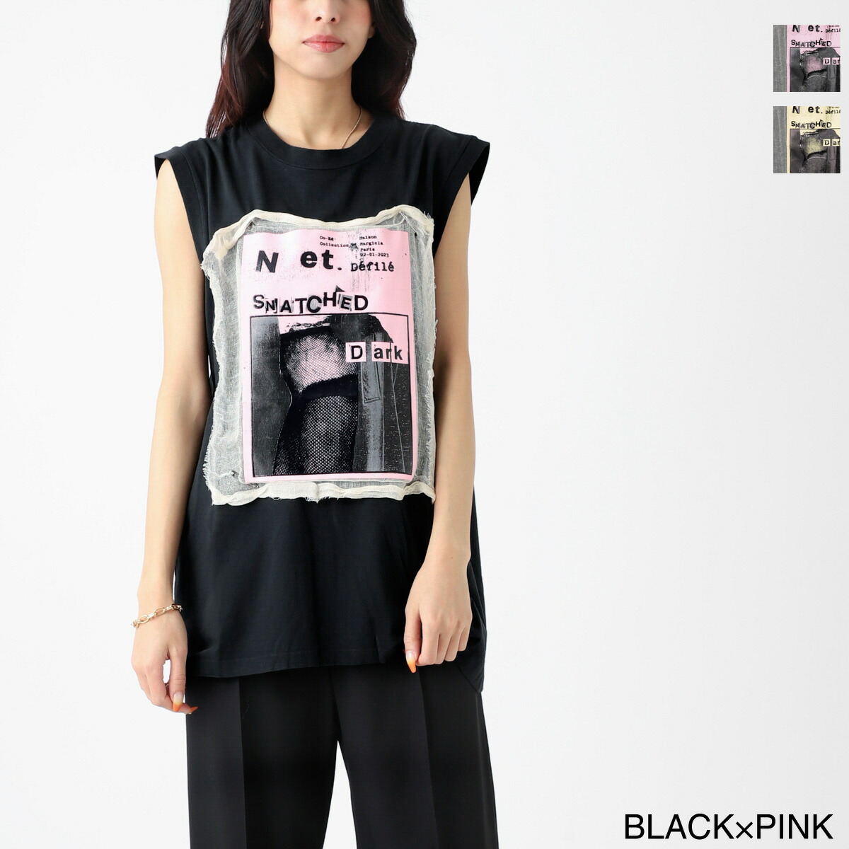 T*e様 margiela ここのえ期 ノースリーブTシャツ アーカイブ T*e様