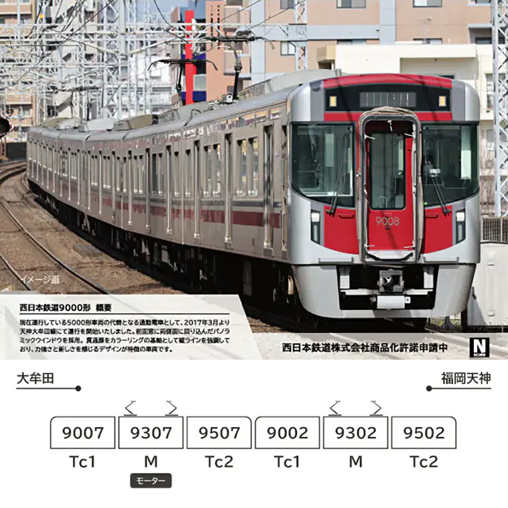 トミーテック 北総鉄道 9000形 (9018編成) 基本A+増結A 8両セット