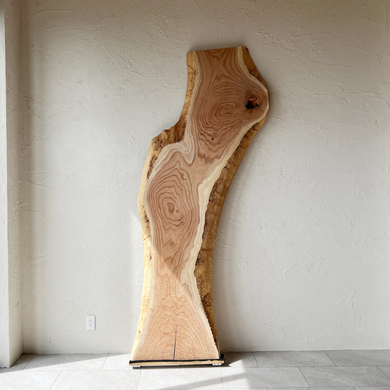 天然木 花台 5段 センダン材系 無垢 彫刻家具 高さ110cm レア 骨董