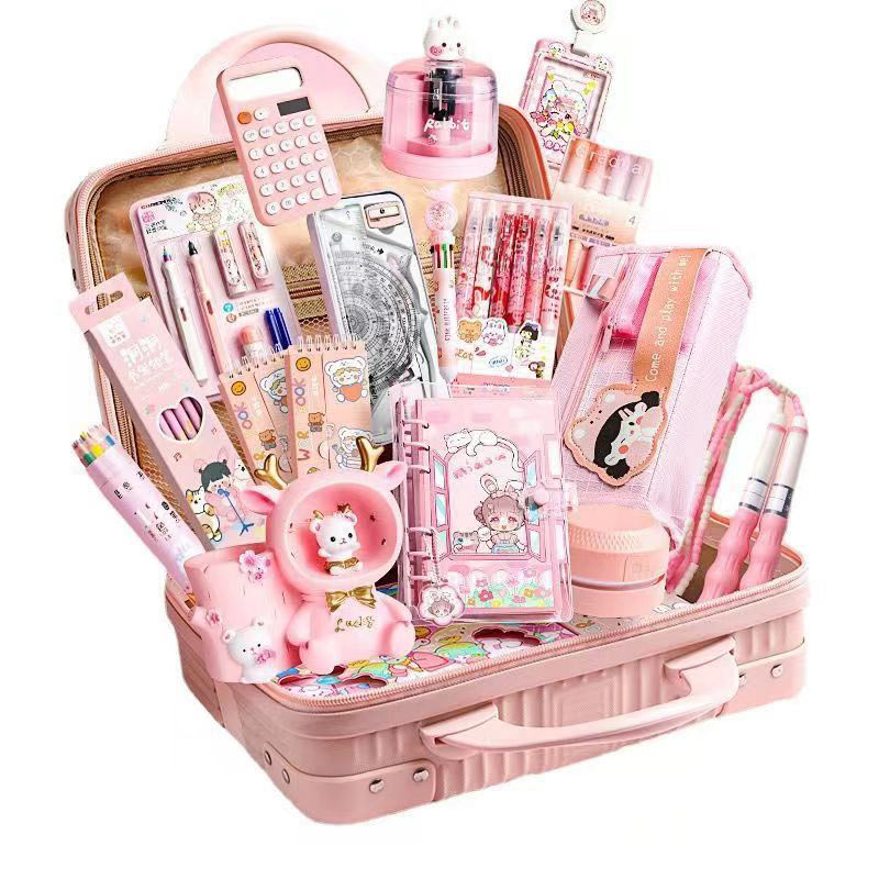 特典あり】超豪華な文房具セット 携帯便利 収納ケース付き 描き用 学習