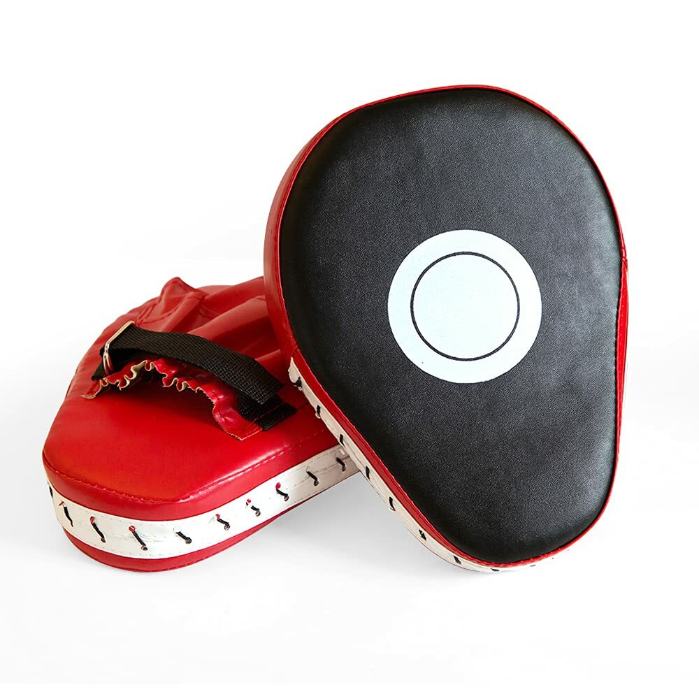 ISAMI キックミット 赤 黒 2個セット ISAMI キックミット 赤 黒 2個