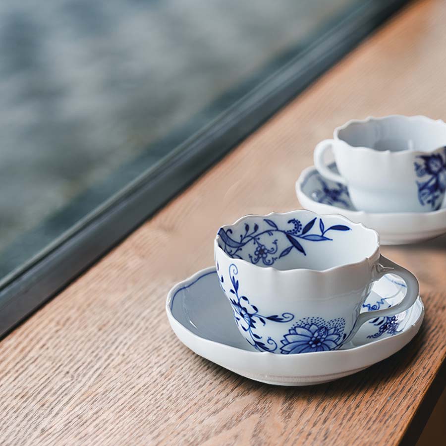 マイセンコーヒーカップ 皿2枚