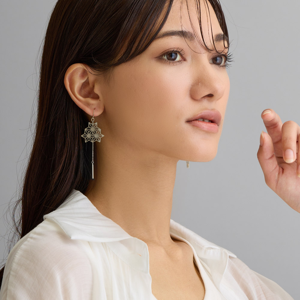 楽天市場】【20%OFFクーポン対象！】イヤリング ピアス 日本製 K18GP