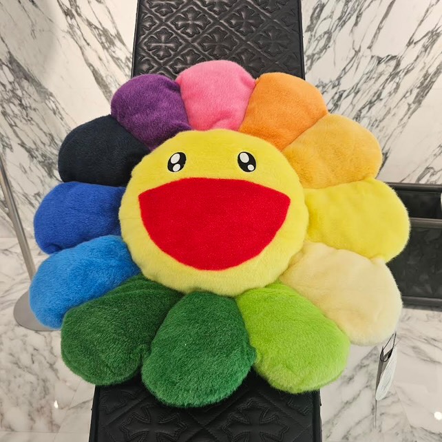 村上隆×ヒカル ボア クッション フラワー 30cm＆60cmセット WEB