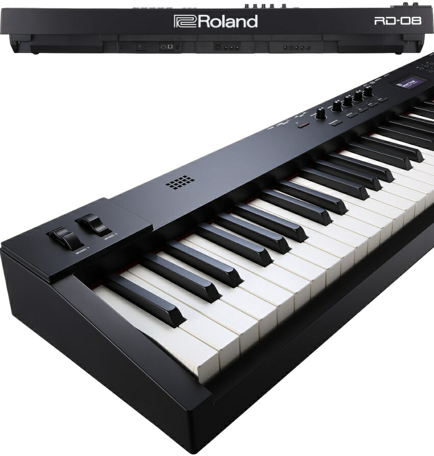 楽天市場】ローランド 電子ピアノ(ステージピアノ) RD-08 「総重量14Kg