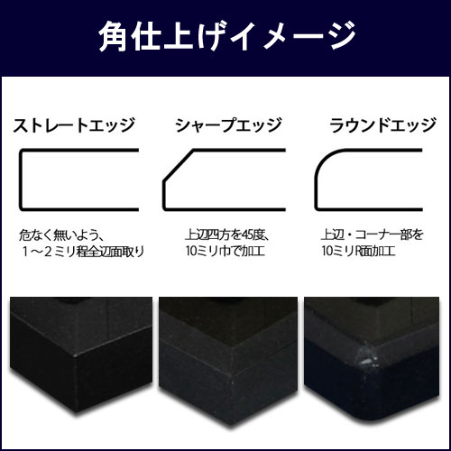 ○天然黒御影石 オーディオボード○450×300×20○5面磨き 送料無料