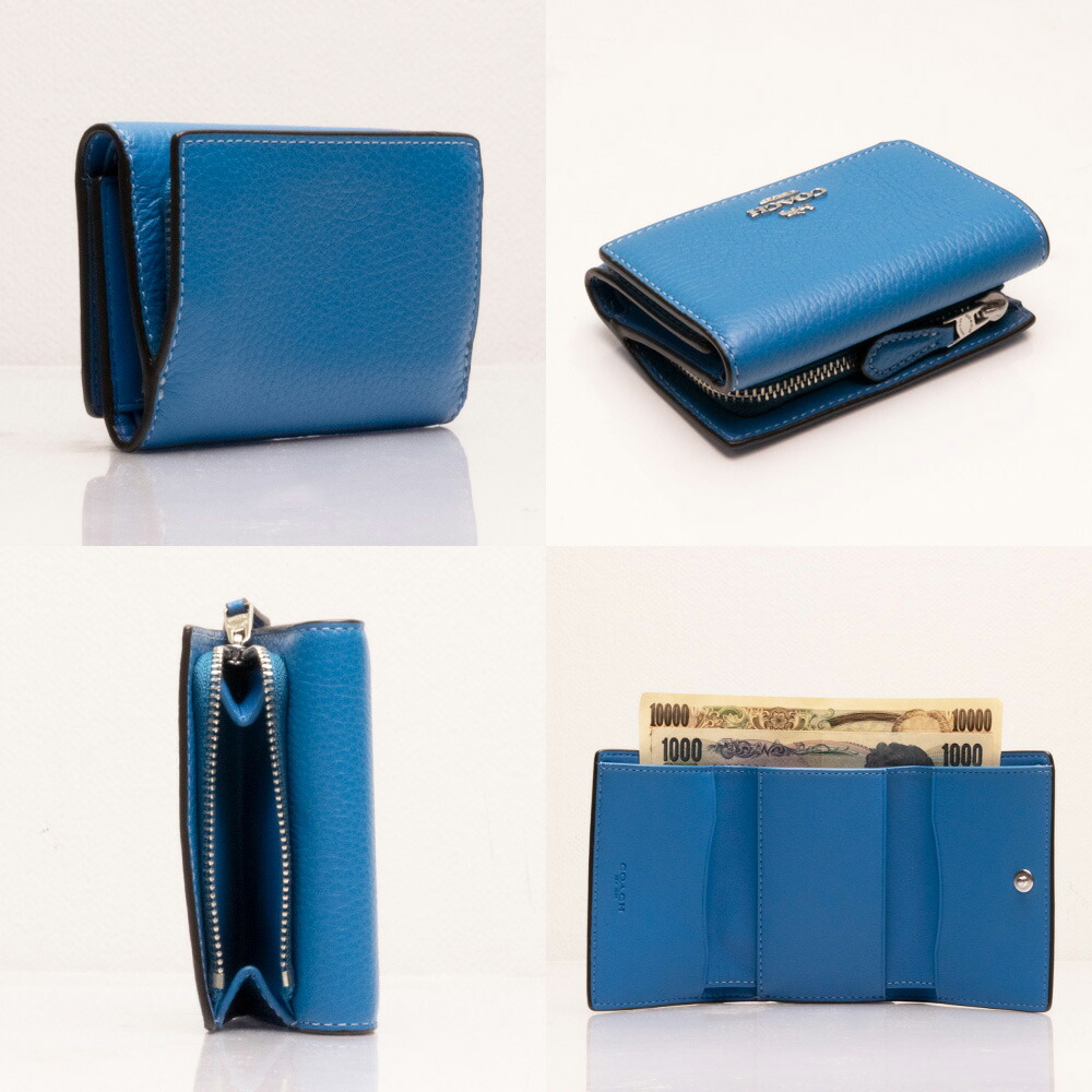 COACH コーチ 三つ折り財布 シトロン ミニウォレット 【公式通販】