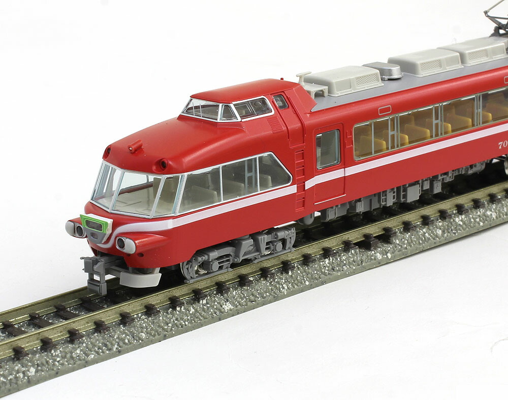 楽天市場】名鉄7000系パノラマカー（第47編成）白帯車セット（4両