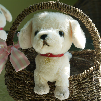 楽天市場】「いぬカゴ♪レトリバー」（たれ耳ワンちゃん ぬいぐるみ