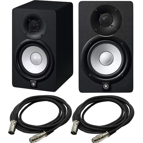 楽天市場】YAMAHA モニタースピーカー HS5（ペア）+ XLRケーブル 3m ×2