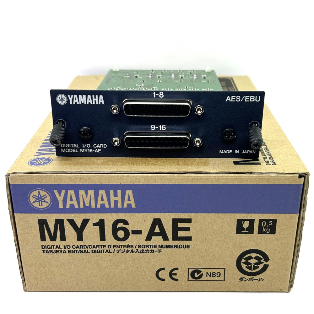 楽天市場】《中古品》 YAMAHA ヤマハ MY16-AE 16チャンネルAES/EBU入
