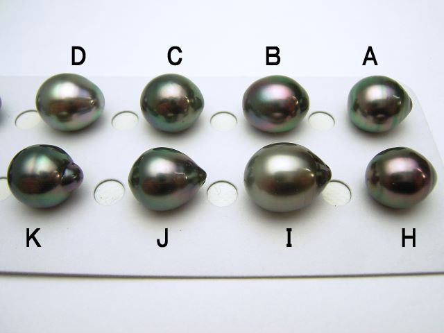 楽天市場】K18/K14WGタヒチ黒蝶真珠ペンダントトップ＆ブラック